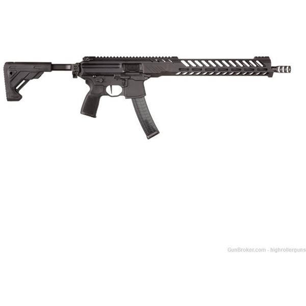9mm Luger MPX Carbine NIB Sig Sauer PCC Rifle, Black - RMPX-16B-9 798681596201 16 inch " barrel