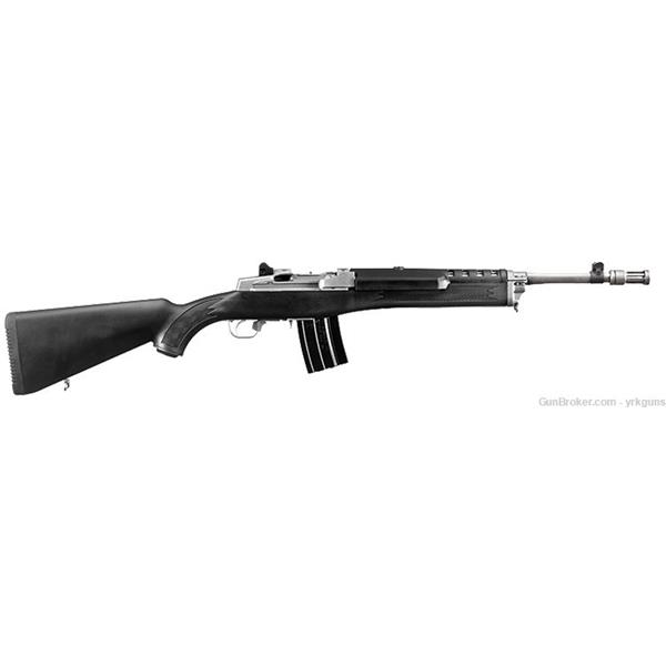 5.56mm NATO (.223 Rem.) Ruger / Sturm, & Co. Mini-14 Tactical 5.56NATO Stainless/Synthetic Rifle NEW 5819 16 inch " barrel