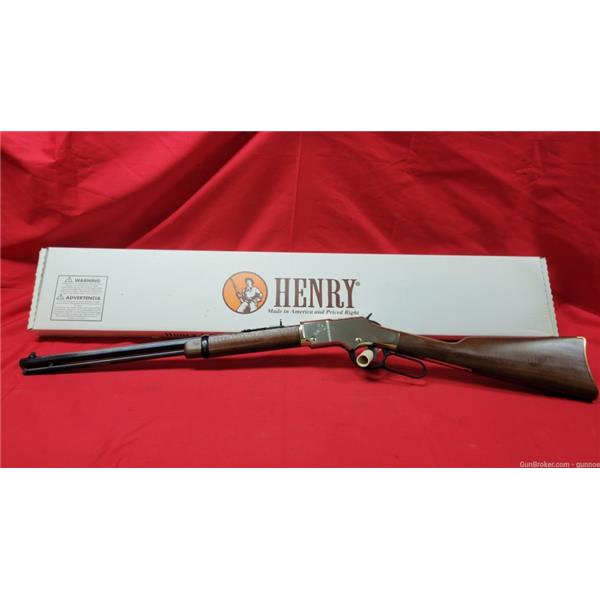 .22 WMR Brass Lever Henry Repeating Arms HENRY GOLDEN BOY 22 MAGNUM NR $1