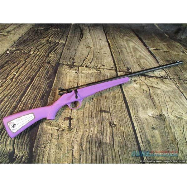 .22 Long Rifle Savage 22 LR Rascal Youth Bolt Purple New (13783)