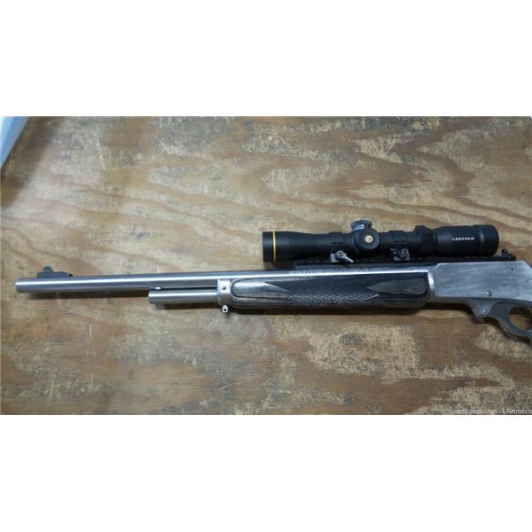 .45-70 GOVT Marlin 1895 XLR 45-70 with scope and full length rail 22 inch " barrel