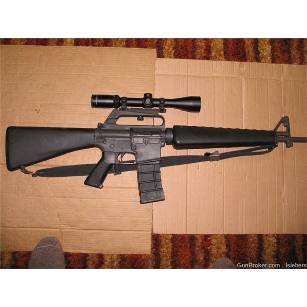 5.56mm NATO (.223 Rem.) Colt AR-15 Pre Ban Mod SP1 w/Burris Scope Ex.Cond. 20 inch " barrel