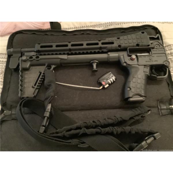 9mm Luger KelTec Kel-Tec Sub 2000 9 mm Folding stock 16” barrel 3 magazines 16 inch "