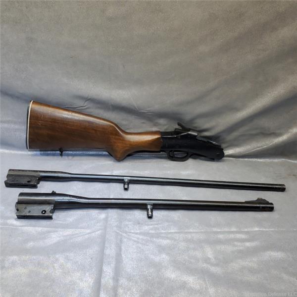 .22 LR Matched Pair Rossi S41Y receiver with .22LR barrel and .410 No Reserve! 18 inch "