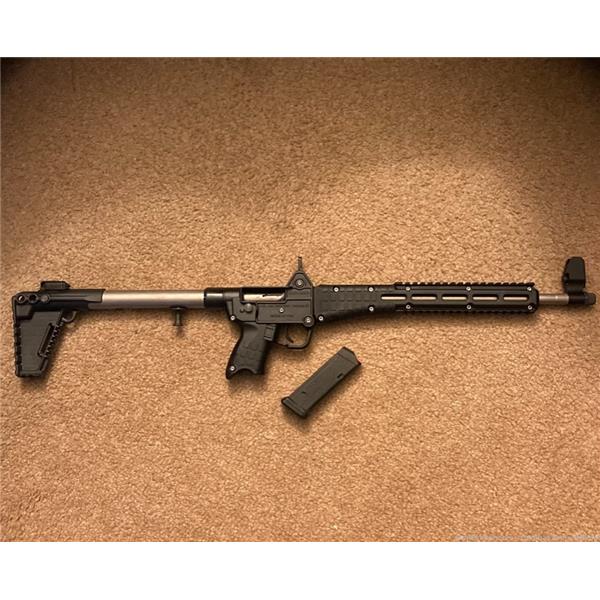9mm Luger KelTec Sub 2000 G19 Folding Nickel Plated Rifle