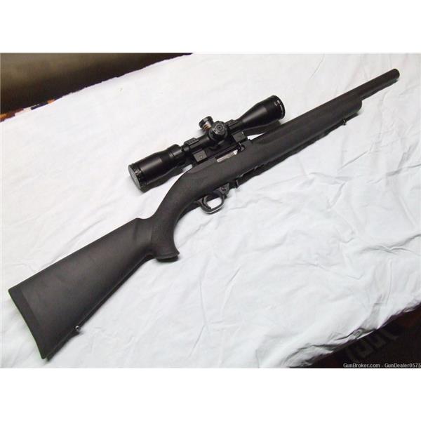 .22 LR Ruger / Sturm, & Co. RUGER 10/22 TARGET all black, 16.5" hammer twist barrel 16 inch "