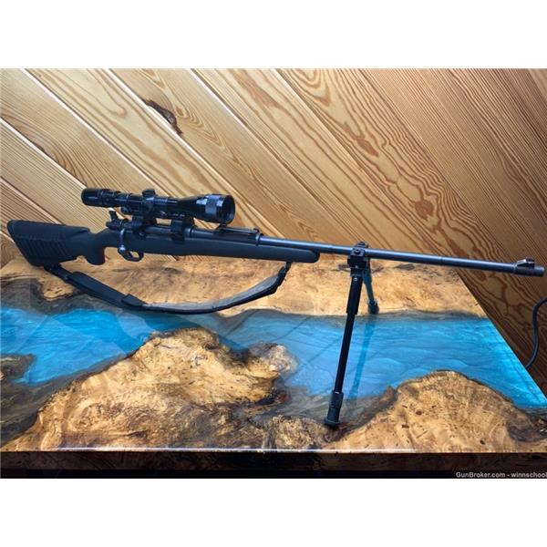 8x57 JRS (8mm Mauser) MAUSER MODEL 98 8MM W/DEERFIELD 4X-12X-40 SCOPE 23" BARREL NR 23 inch " barrel