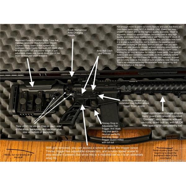Colt GORGEOUS SLR Billet Ambi AR-15 CUSTOMIZE for FREE .223 WYLDE Christmas DEAL 18 inch " barrel