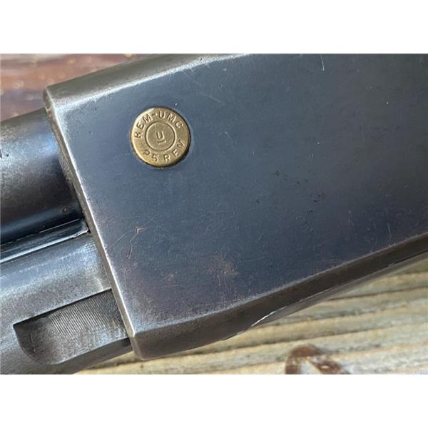 .25-20 Win. Remington 14 25 Rem. Born 1923. Early Thumbnail safety 22 inch " barrel