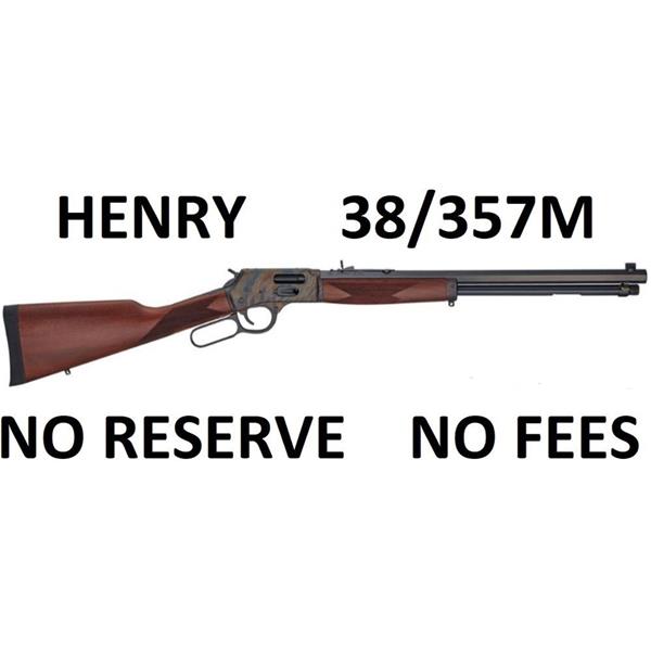 .357 Mag. Lever Henry Repeating Arms Big Boy H012GMCC Color Case Hardened Side Gate Mag/.38 Spl lever action henry