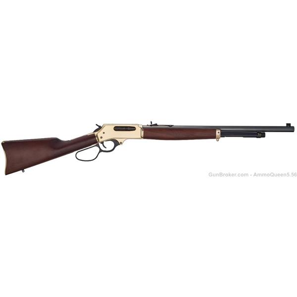 .45-70 Govt. Henry Repeating Arms Brass Lever Action 4570 Govt Golden Boy **WITH AMMO! 22 inch " barrel