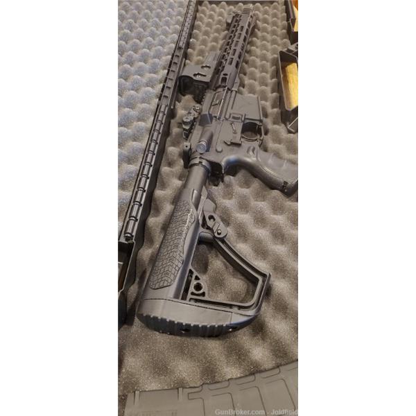 Other Model 5.56mm NATO (.223 Rem.) Hellsing Arms AR15 with red dot NIB 16 inch " barrel X15-1