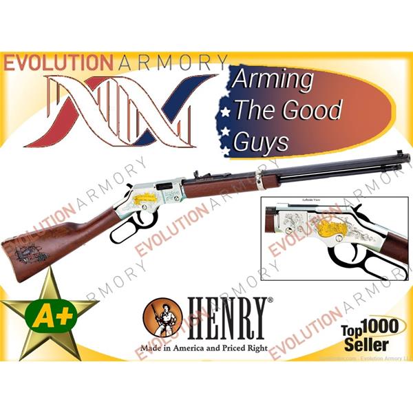 .22 LR Henry Repeating Arms H004AF Golden Boy American Farmer Tribute Lever Action 22 20" 619835016188 20 inch " barrel