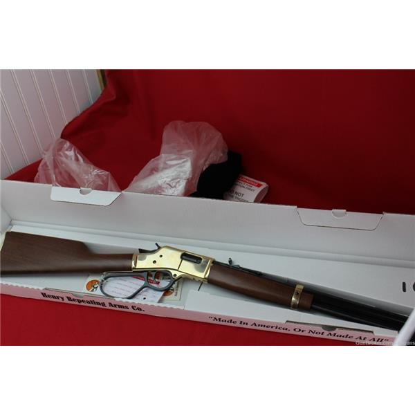 .44 Mag. Henry Repeating Arms Big Boy Brass Large Loop 44 Mag/44 Spl 20" 10+1 Rifle New in Box 619835060235 20 inch " barrel H006L