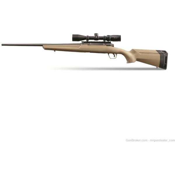 .270 Win. Savage Axis II XP Win 22" Barrel FDE Vortex Crossfire 57433 011356574336 {1}-46246