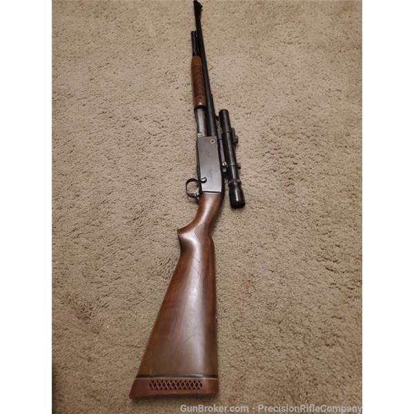 .35 Rem. Remington 141 rem w/ weaver k2.5 scop gamemaster pump rifle