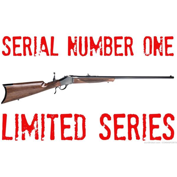 .45-90 Win. Winchester 1885 High Wall 34" SERIAL #1 LIMITED SERIES 048702141348 WIN534098171LM 34+ inch " barrel