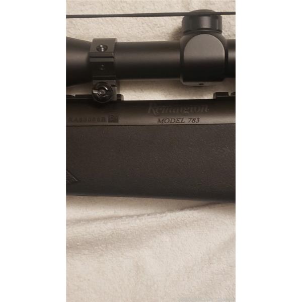 .243 Rem. 783 Scoped Got a Remington in 243 rem. It's had about 20 rounds run through it. inch " barrel