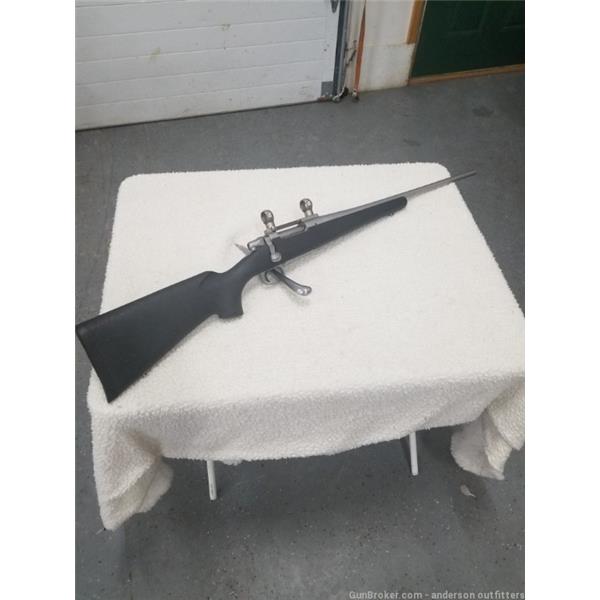 .223 Rem. Remington model seven 223 Rare Stainless steel. leupold rings 20 inch " barrel