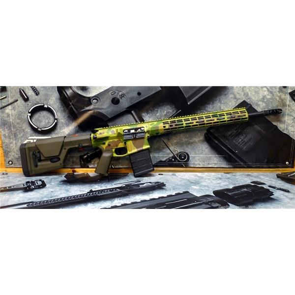 Other Model .308 Win. Aero Precision M5 AR10 WIN 18" - JUNGLE FROGSKIN CAMO 18 inch " barrel