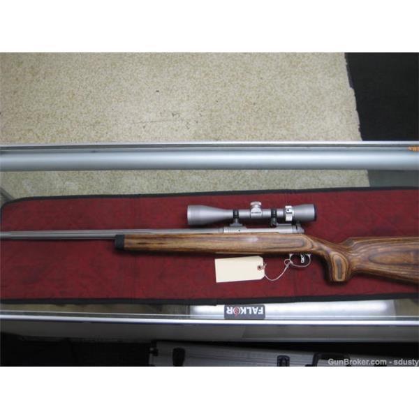 .22-250 Varmint 12 BVSS Savage 22-250 Appears by bolt to be unfired with scheels scope