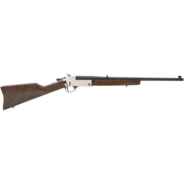 Henry Repeating Arms H015B357 Single Shot 357 Mag 1 22" Polished Brass American Walnut Rig 619835400178 GH015B357