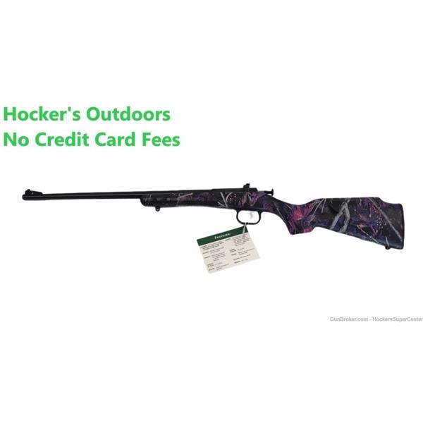 .22 LR Keystone Sporting Arms KSA Crickett Youth Single Shot 22lr Muddy Girl Camo Package # KSA2160PKG