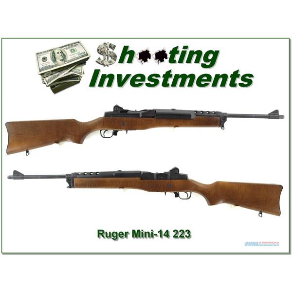 .223 Remington (5.56 NATO) Ruger Mini-14 223 Rem unfired exceptional wood!