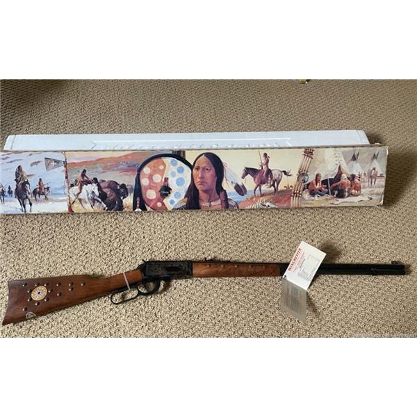 .38-55 Win. Winchester Model 1894 Chief Crazy Horse Commemorative Lever Rifle 24 inch " barrel