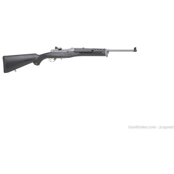 5.56mm NATO (.223 Rem.) Mini-14 Ranch Ruger / Sturm, & Co. New Stainless Synthetic 5805 5.56 5rd 18 inch " barrel