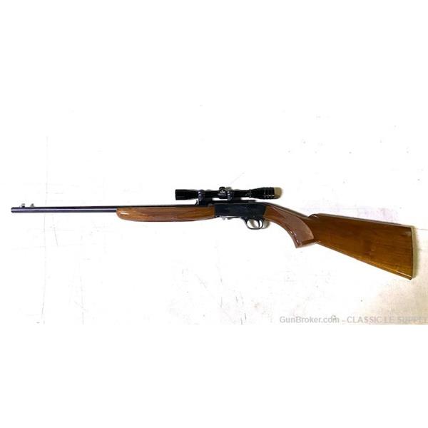 .22 LR SA 22 Browning SA-22 Takedown model, Stock loading 22LR w/ Redfield 4X scope G-104257-1 BDN 01/05/2022