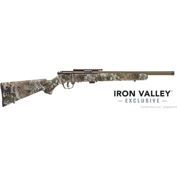 .22 LR Mark II FV Package Savage FV-SR .22lr 16" Bronze Cerakote & Kryptek Stock 28724 NEW