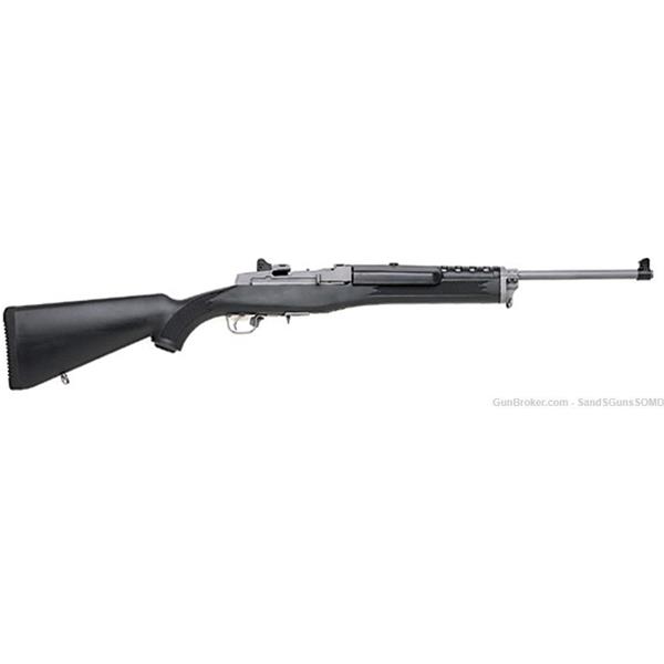 .223 Rem. Ruger / Sturm, & Co. NICE! RUGER MINI-14 RANCH 18.5" STAINLESS SEMI AUTO RIFLE NEW!