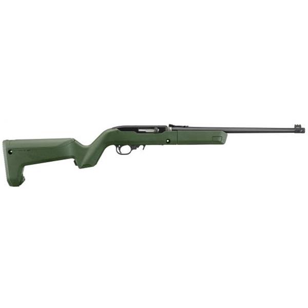 22 LR Ruger 31101 10/22 Takedown *Exclusive* Semi-Automatic Long Rifle (LR) 16.4" TB 10+1 Magpul Backpacker OD Green Stk Blued 736676311019