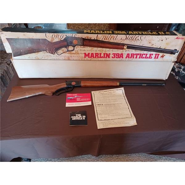 .22 LR Marlin 39A Article II