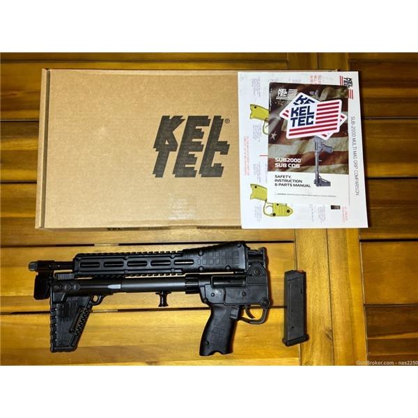9mm Luger SUB-2000 KelTec Sub2000 Gen2 Glock 17 Foldable Rifle Magazines 1x17rd Mag 16 inch " barrel