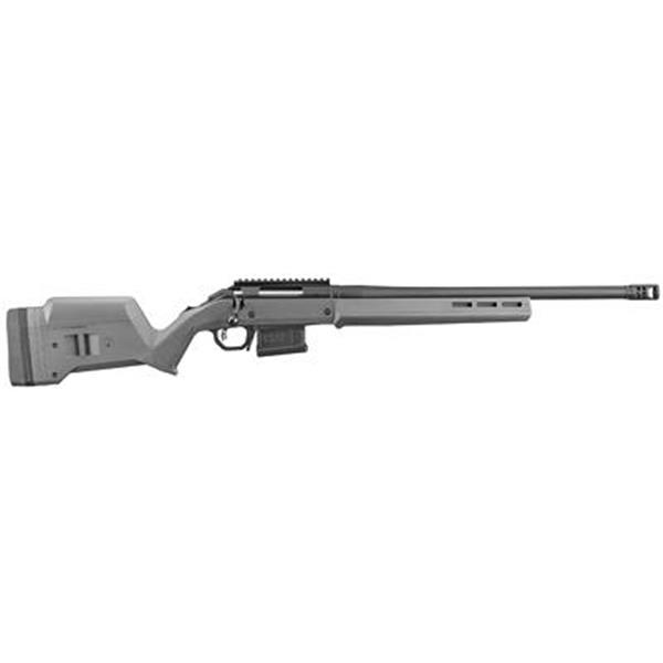 Ruger, American Rifle Hunter, Bolt Action, 308 Winchester, 20" Heavy Contour Barrel, 5+1 Round, 1 Mag, Gray Finish, Magpul Hunter Stock 736676269938
