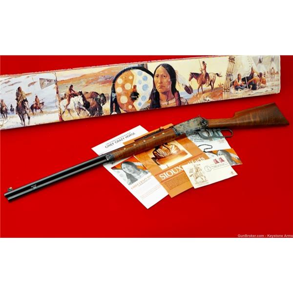.38-55 Win. Ultra Rare Chief Crazy Horse Winchester 1894 NIB Collector