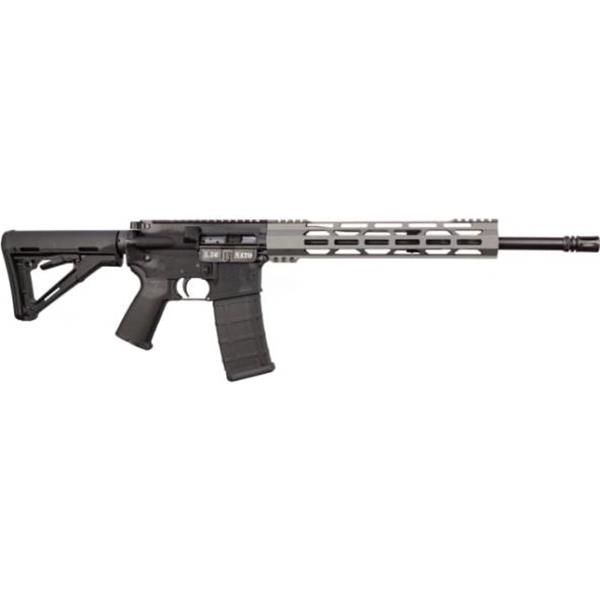 5.56 NATO DB15 Diamondback Firearms, Semi-automatic, AR, 223 Remington/556NATO, 16" Barrel, Black, Gray 12" MLOK Handguard, Magpul Grip and Stock, 30 Rounds 810035752993
