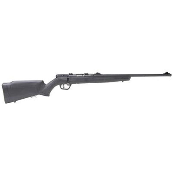 17 HMR B22 Savage B17, Bolt, 17HMR, 21", Black, Synthetic, Right Hand, 10Rd Rotary Magazine, Button-Rifled, 10Rd, AccuTrigger, Adjustable Sights 70800 062654708008