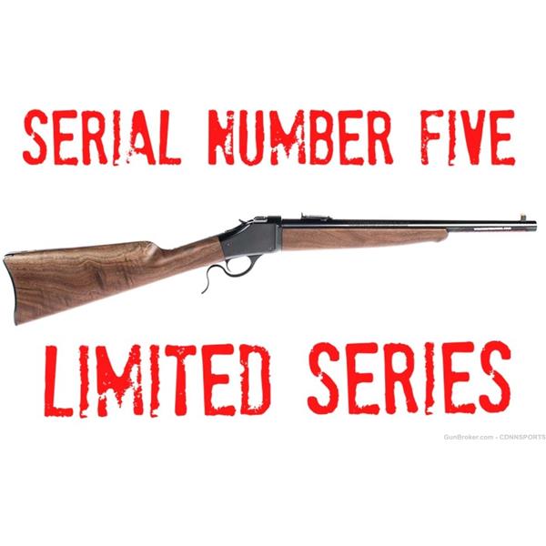 .30-40 Krag Winchester 1885 High Wall Saddle Ring Trapper 16½" 30-40 KRAG SERIAL #5 NEW WIN534146115C 16 inch " barrel