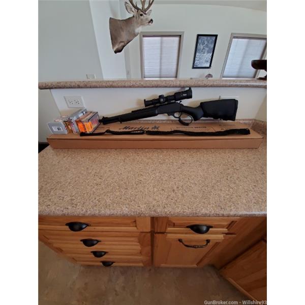 .45-70 Govt. Marlin 1895 Dark 45-70 With Threaded Barrel 16 inch " barrel