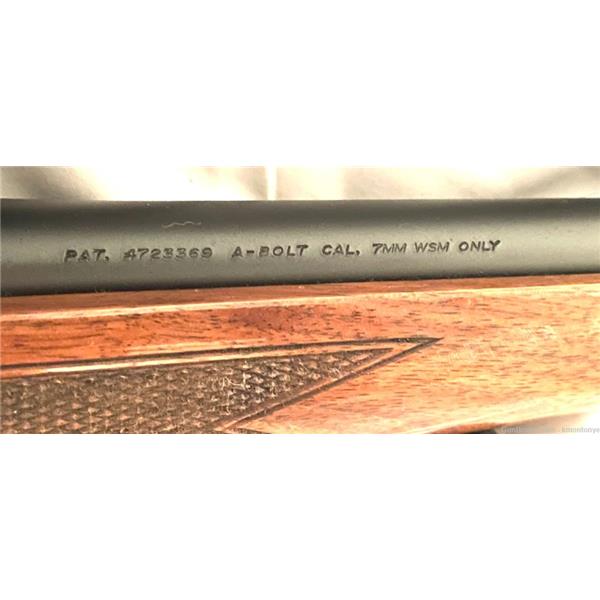 A-Bolt Browning A Bolt 7mm WSM 24 inch " barrel
