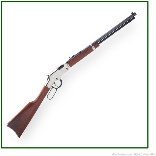 Silver Boy Henry Repeating Arms Golden .22 S/L/LR (H004S) 619835016164 20 inch " barrel