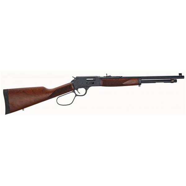 357 MAG Big Boy Steel Henry Repeating Arms Henry, Side Gate, 357MAG, 20" Barrel, 10+1 Round, Blued, Walnut Stock, w/Large Loop 619835200396
