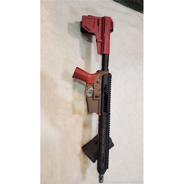 Other Model .223 Wylde Bear Creek Arsenal AR-15 upp 223 10.5" bar with Geissele Lower Barrel Length"