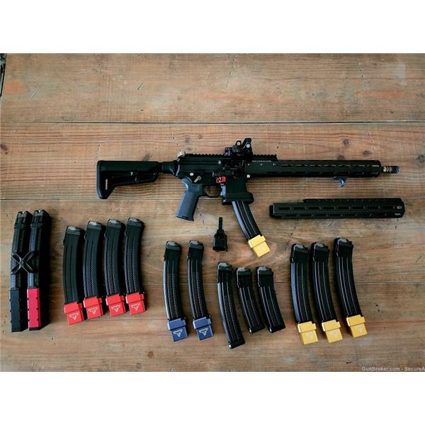 9mm Luger MPX Carbine Sig Sauer Taran Tactical John Wick Carbon Fiber Ti USPSA PCC Package 16 inch " barrel