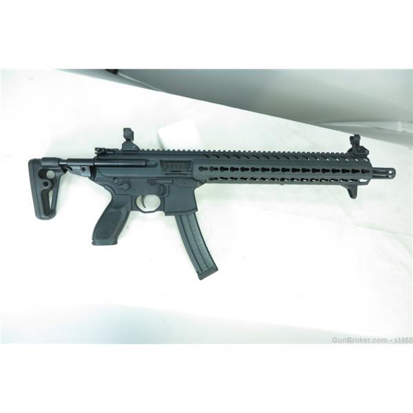 9mm Luger Sig Sauer MPX 16” W/4 Mags Minty $.01 NO Reserve! 16 inch " barrel