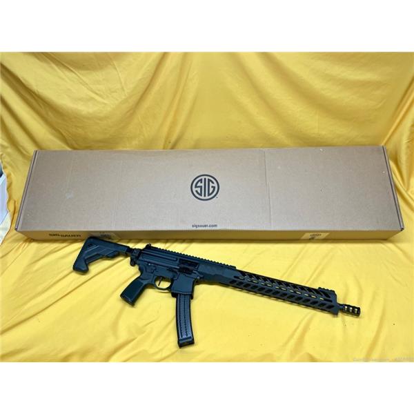 9mm Luger Sig Sauer MPX Carbine PCC 16” LNIB NOT MCX Copperhead MP5 798681596201 16 inch " barrel RMPX-16B-9
