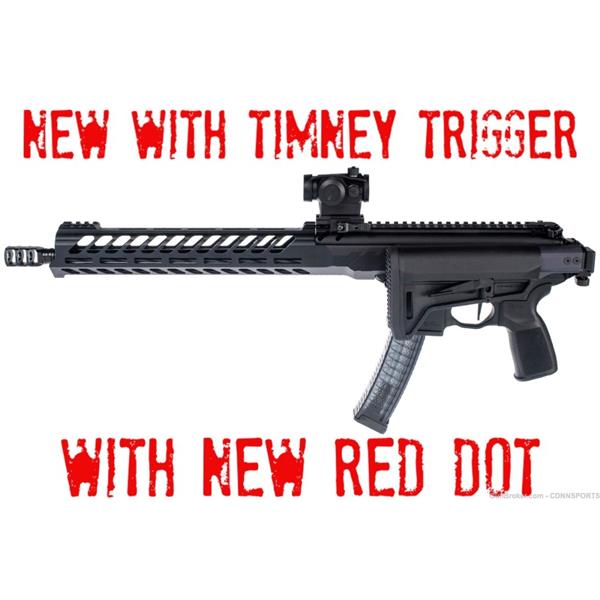 9mm Luger MPX Carbine Sig Sauer PCC 16" Rifle with Folding MagPul Stock and New RED DOT SIGRMPX16B9 16 inch " barrel